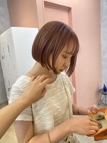 アマーク(a mark)&nbsp;《松本 華》pink beige