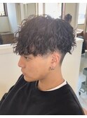 メンズツイストスパイラルパーマ