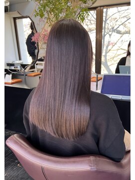 アン シュシュ(un chouchou) lavender brown