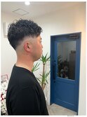 メンズスパイラルパーマ