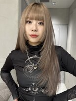 サイン 渋谷(SIGN)&nbsp;韓国ヘアイメチェンハッシュカット似合わせカットレッドブラウン