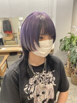 イオール 北千住(ior)&nbsp;パープルカラー【ウルフカット】【ior北千住】