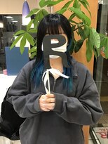 ヘアアンドメイク アール(hair＆make R)&nbsp;インナーブルーパープル