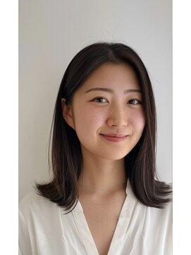 ルシードスタイル アウラ 松戸市五香(LUCIDO STYLE Aura) セミロングスタイル【松戸・五香・白髪染め・カラー専門店】