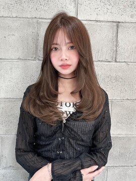 シーク 天神(SEEK) 【SEEK 松尾菫菜】レイヤーカット×ベージュカラー