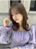 大人可愛い波巻きセミディ【銀座/有楽町】30代40代50代