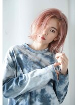 シェル 吉祥寺(shell)&nbsp;くびレイヤーエモージュ前髪モテベージュレイヤーミディ/吉祥寺