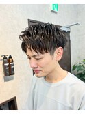 アップバングショート