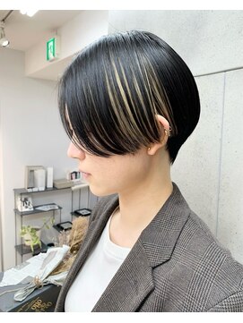 ヴェイン 渋谷(vain) パープルブラック ショート