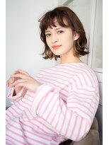 マグノリア オモテサンドウ(MAGNOLiA Omotesando) くせ毛風フレンチボブパーマ・・・HINATA