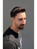 クフィア メンズヘアー カンポ 天王寺店(CUFFIA MEN'SHAIR CAMPO)&nbsp;ローフェード×フェザーバング／ベリーショート