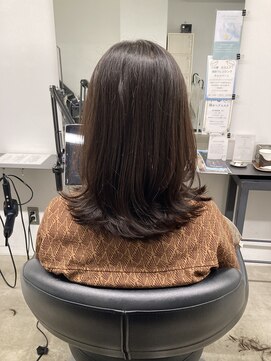 イレス 札幌円山店(IRESU) 切りっぱなしボブ/エアリーロング/美髪/ピンクブラウン/ショート