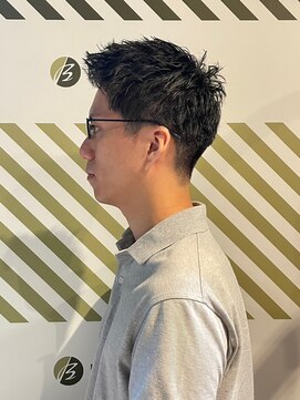 バーバーバー アカバネ(BARBER-BAR AKABANE) 働く男のクルーカット アップバング/面接/就活/ビジネスマン#1