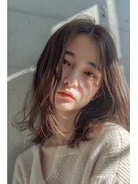 ラナ 新宿(lana)&nbsp;こなれミディ/レイヤーカット/韓国ヘア【lana hair/新宿】
