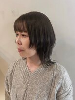 ノエル(NOEL) ウルフミディ × オリーブグレージュ