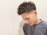 【Men'sコース】メンズカット+高濃度炭酸泉+眉カット付き￥6500[北岡崎]