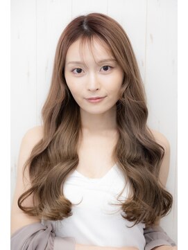 クシュ 本川越店(kusyu...) イメチェンホワイトブロンド外ハネボブ美髪ワイドバング韓国黒髪