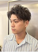 ビジネスショートアップバング