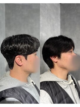 テールバイルシエル(TERRE by Le ciel) カルマシャドウパーマ/ダウンパーマ/韓国メンズヘア