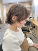 ショートボブパーマ20代30代40代ショートパーマショート