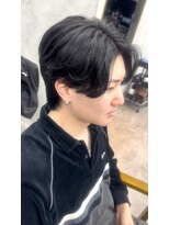 リミットバイアフィナー 大宮店(limit by Afinar)&nbsp;黒髪センターパートウルフ