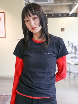 ロジェ(loje) フェイスレイヤー/姫カット/ミニウルフ