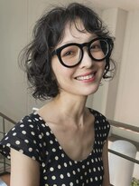 ウェイビーズ(WAVY'S)&nbsp;xカットパーマ/イメチェン/ホワイトブロンド/外ハネボブ/美髪/