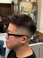 ルドローブラントオオサカ(LUDLOW BLUNT Osaka)&nbsp;【LUDLOW　BLUNT】フェードカット　バーバーヘア