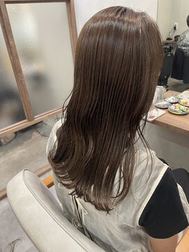 ロミバイリー(Romi by Lyee) 【選択カラー】2種類のカラー材で作るオリーブグレージュ