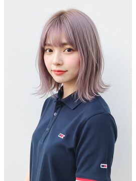 ブリックバイブレイス 千葉 千葉中央(brick by brace) 千葉駅/オリーブグレー/小顔/ココアベージュ