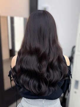 ほんのり紫こっくりチョコレートブラウン