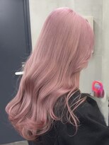 ニコ トウキョウ 渋谷(nico TOKYO)&nbsp;ダブルカラーピンクベージュハイトーン韓国レイヤー