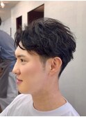 フェザーショート/フェザーパーマ/シャドウパーマ