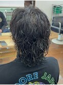 サーフカール/ミディアムパーマ/ロングパーマ/波巻きスパイラル