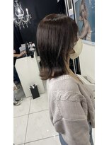ヘアーデザイン ジェルム(Hair Design germe)&nbsp;外ハネミディアムボブ #しのだスペシャル