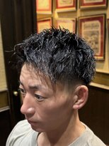 ヒロギンザ 大宮駅前店(HIRO GINZA)&nbsp;スキンフェードツイストパーマ