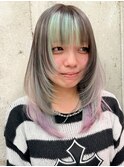 ペールカラー×ローライトの多幸感カラー