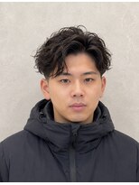 エニル 春日部店(enil)&nbsp;◎ラルフカール×ツーブロック｜無造作パーマ◎