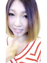 ヘアーデザインエスケープラス(HairDesign SK Plus)&nbsp;前下がりグラカラー@30代/40代/50代