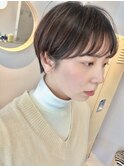 薄めバングから始まる『ミニマムショート』