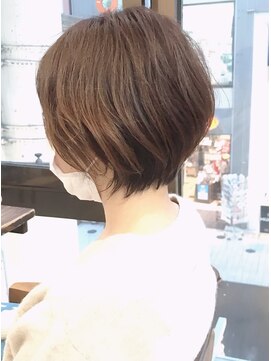 ギフト ヘアー サロン(gift hair salon) くせを存分に活かしたショート☆