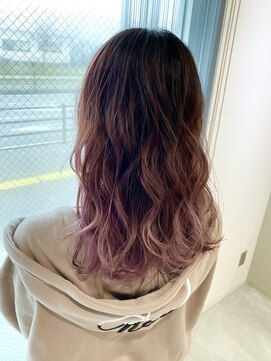 エイト 沖縄豊崎店(EIGHT toyosaki) 【EIGHT 豊崎】お客様スタイル_ピンクバレ