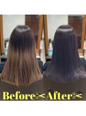 髪質改善カラーエステ
