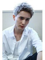 テーラヘアー 蘇我店(TELA HAIR) シルバーアッシュ×アップバング【TELA HAIR蘇我】