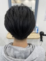 デューポイント 各務原鵜沼店 横顔がキマるツーブロックショートヘア