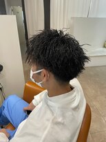 レガ(le ga)&nbsp;刈り上げマッシュ×ツイストパーマ！