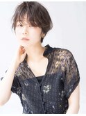 ふわっと柔らかショート/20代/30代/40代