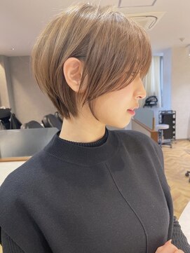 ロンドブルーム 天神大名店(Lond Bloom) 10代20代30代ショートボブ丸みショート髪質改善似合わせカット