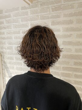 リミットバイアフィナー 大宮店(limit by Afinar) メンズミディアム波巻きパーマ