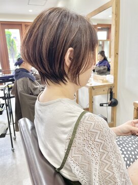 ラポール 柏店(RAPPOR) こなれボブ×アースカラー/ニュアンスカラー